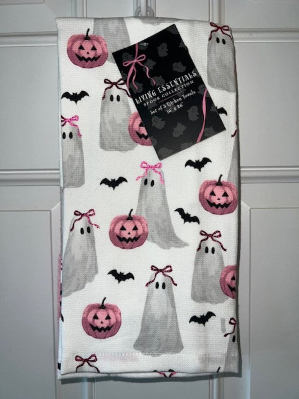 SET OF 3 HALLOWEEN KITCHEN TOWELS